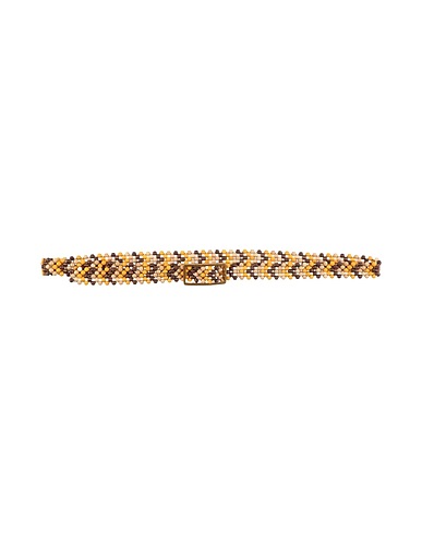 BOTTEGA VENETA Cintura Sottile Beige Altre Fibre