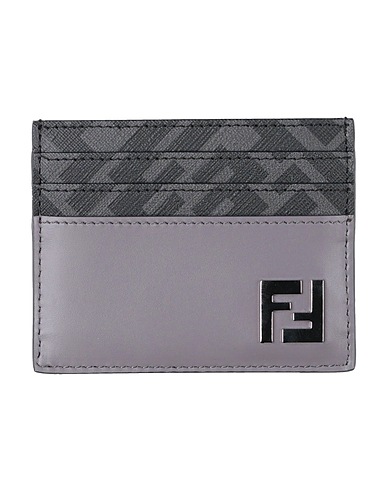 FENDI PICCOLA PELLETTERIA Grigio Pelle