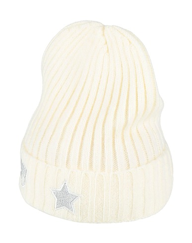 CHIARA FERRAGNI Hat Cream 42% Acrylic, 30% Polyester, 28% Polyamide