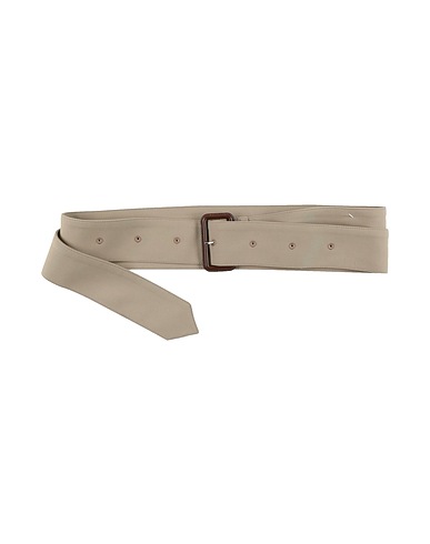 MAISON MARGIELA High-waist belt Beige 100% Virgin Wool
