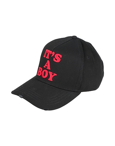 DSQUARED2 Hat Black 100% Cotton