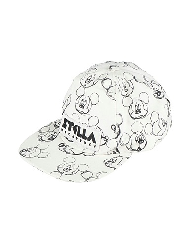 STELLA McCARTNEY Hat Off white 99% Cotton, 1% Elastane