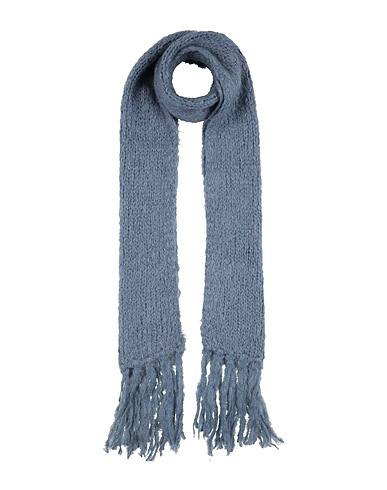 FABIANA FILIPPI Scarves and foulards Slate blue 65% Mohair wool, 35% Wool