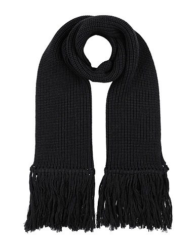FABIANA FILIPPI Scarves and foulards Charcoal 100% Merino Wool
