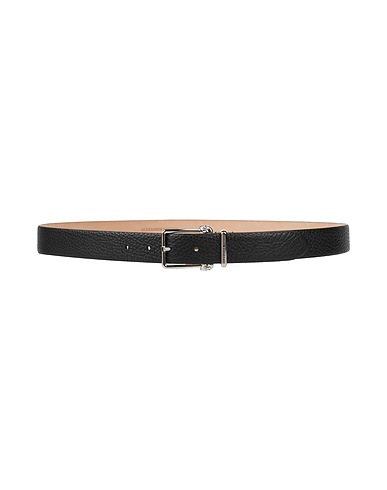 MCQUEEN Leather belt Black Leather