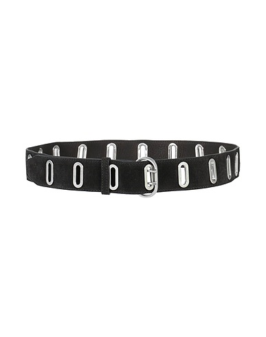 RAG & BONE Regular belt Black Leather