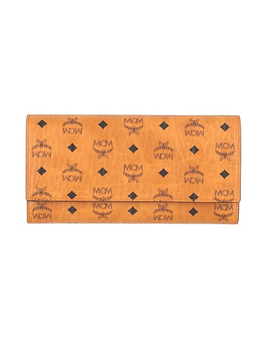 MCM Wallet Tan Leather