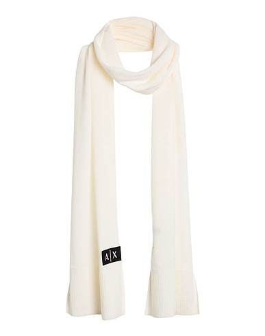 ARMANI EXCHANGE Bufandas y fulares AVORIO 50% Lana Virgen, 50% Acrílico