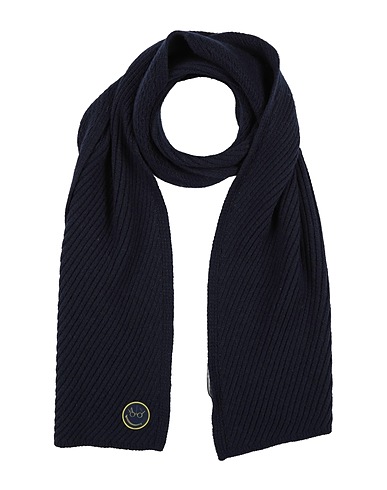 ARMANI EXCHANGE Scarves and foulards Midnight blue 40% Virgin Wool, 40% Wool, 20% Polyamide