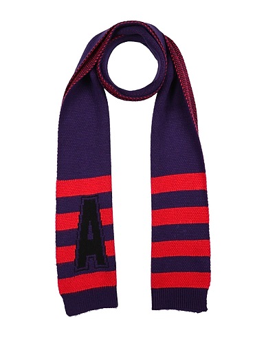 ARMANI EXCHANGE Scarves and foulards Purple 77% Acrylic, 23% Cotton