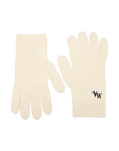 VIVIENNE WESTWOOD Gloves Ivory 100% Cashmere