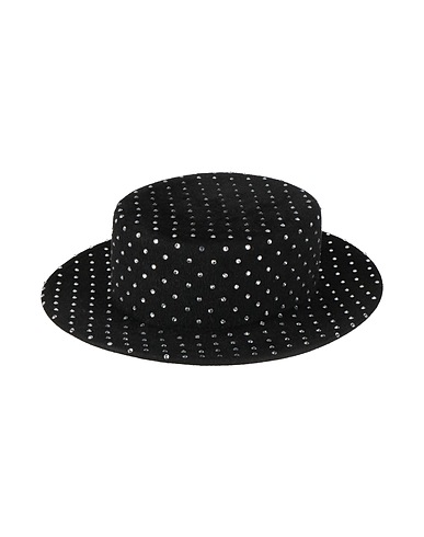 RUSLAN BAGINSKIY Hat Black Textile fibres