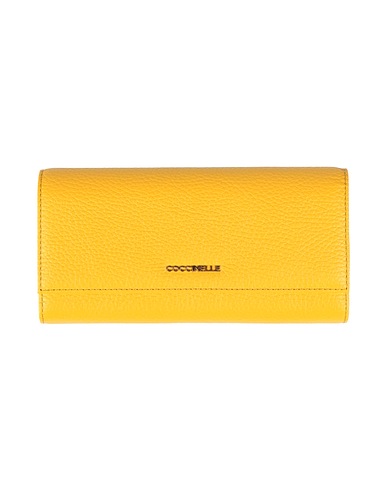 COCCINELLE Portafoglio Giallo ocra Pelle