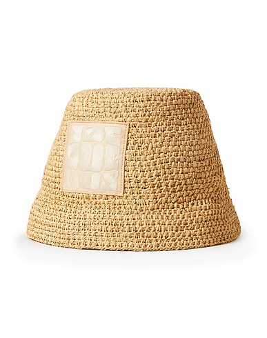 JACQUEMUS Hat Sand Natural raffia