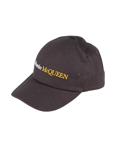 MCQUEEN Hat Black 100% Cotton