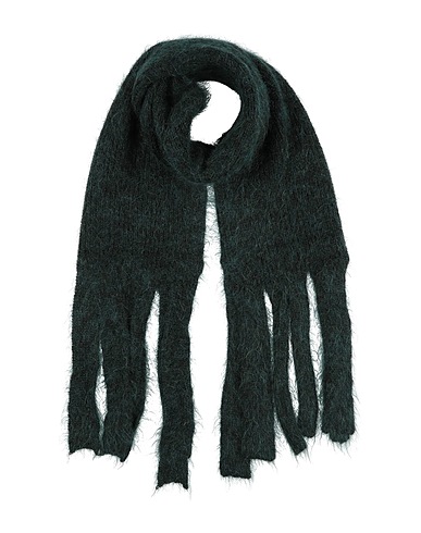 ALPHA STUDIO Scarves and foulards Dark green 50% Wool, 50% Polyamide