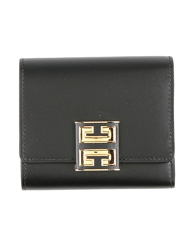 GIVENCHY Wallet Black 100% Calfskin