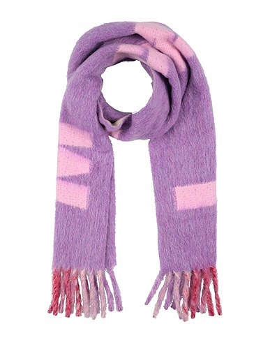 MARNI Scarves and foulards Purple 50% Wool, 20% Polyamide, 15% Alpaca wool, 15% Mohair wool