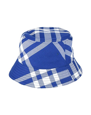 BURBERRY Hat Blue 67% Polyester, 33% Wool