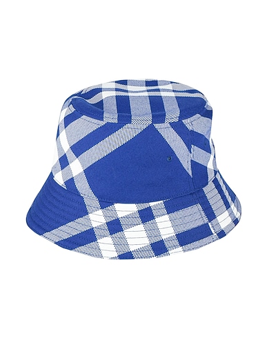 BURBERRY Cappello BLU 67% Poliestere, 33% Lana