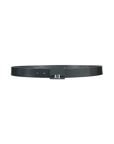ARMANI EXCHANGE Ledergürtel Schwarz 100% Büffelleder