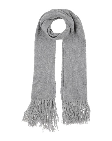 LARDINI Scarves and foulards Grey 57% Wool, 28% Cashmere, 15% Nylon
