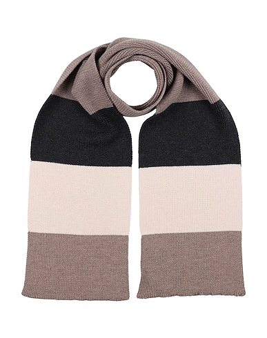 ALPHA STUDIO Κασκόλ, εσάρπες και φουλάρια KHAKI 100% Μαλλί μερινός