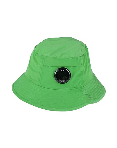 C.P. COMPANY Hat Light green 100% Polyamide