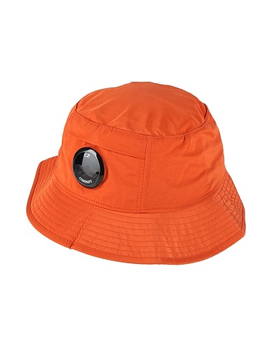 C.P. COMPANY 帽子 赤茶色 ナイロン 100%