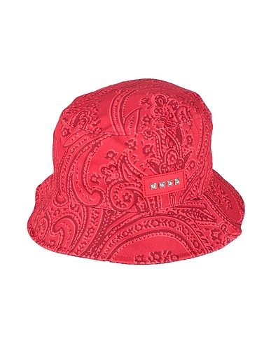 ETRO Hat Red 100% Cotton
