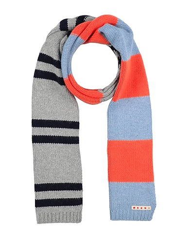 MARNI Schals und Foulards Orange 33% Viskose, 23% Polyamid, 20% Baumwolle, 20% Wolle, 4% Kaschmir