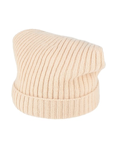 ALPHA STUDIO Hat Beige 100% Cashmere