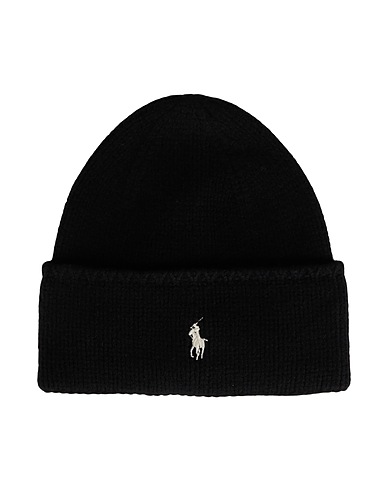 POLO RALPH LAUREN Hat Black 100% Wool
