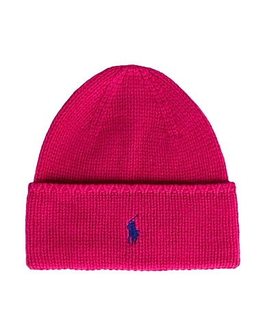 POLO RALPH LAUREN Cappello Fucsia 100% Lana