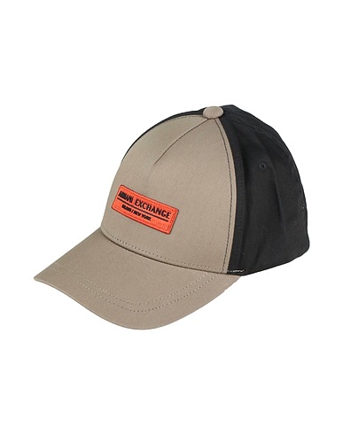 ARMANI EXCHANGE Hat Military green 100% Cotton