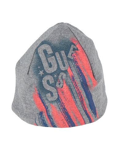 GUESS Hat Grey 100% Cotton
