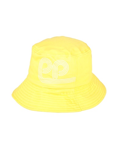 PATRIZIA PEPE Hat Yellow 100% Cotton