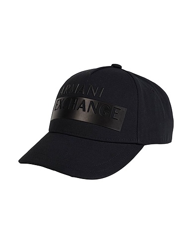 ARMANI EXCHANGE 帽子 ブラック ポリエステル 100%