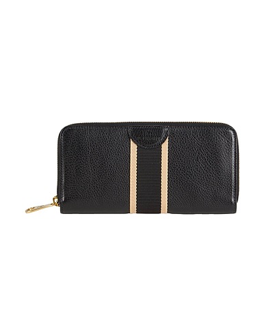 IL BISONTE Wallet Black Leather