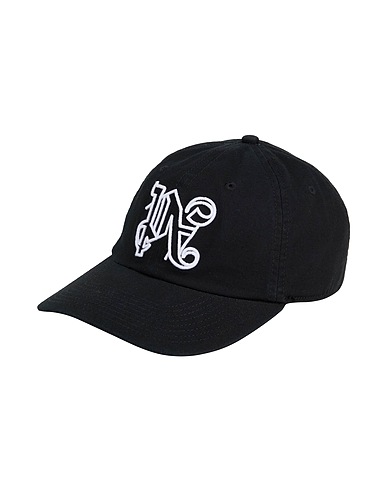 PALM ANGELS Hat Black 100% Cotton, Polyester