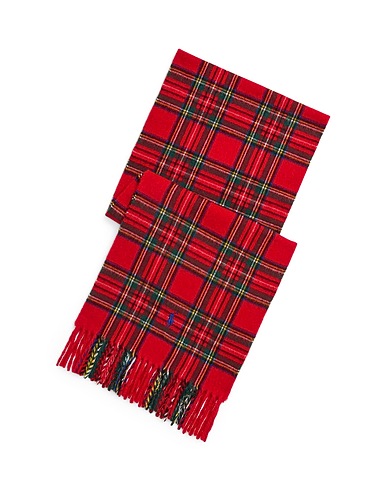 POLO RALPH LAUREN Écharpes et foulards ROSSO 75% Cachemire, 25% Cachemire recyclé