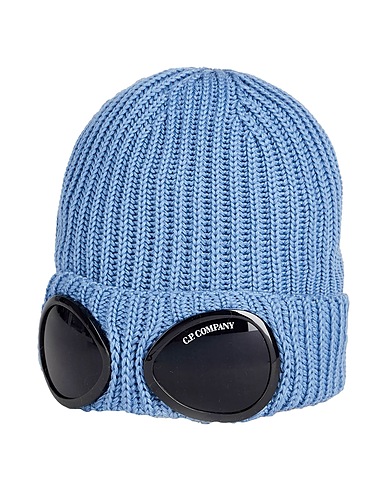 C.P. COMPANY UNDERSIXTEEN Hat Pastel blue 100% Merino Wool