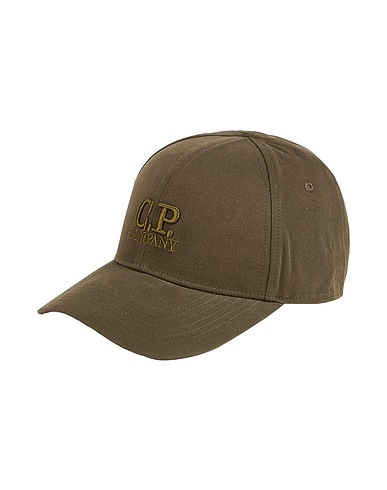 C.P. COMPANY Cappello Verde militare 100% Cotone