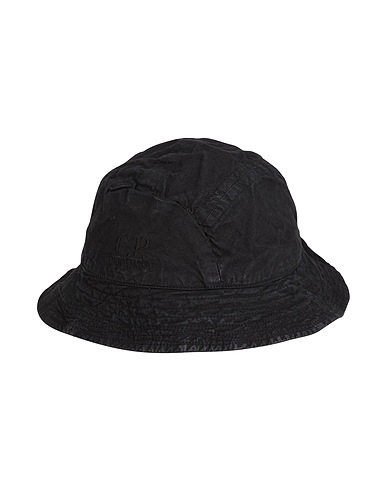 C.P. COMPANY Cappello Nero 100% Cotone