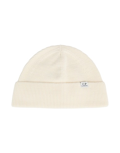 C.P. COMPANY Mützen & Hüte Elfenbein 55% Schurwolle, 45% Polyester