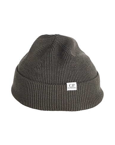 C.P. COMPANY Hat Charcoal 55% Virgin Wool, 45% Polyester