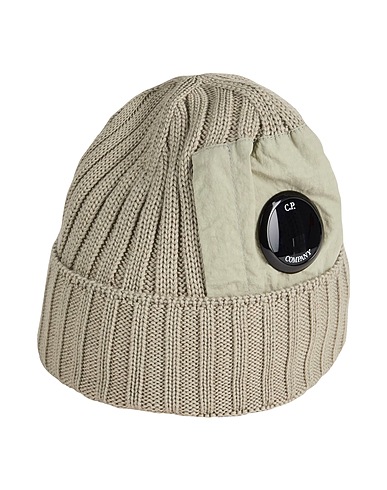 C.P. COMPANY Hat Sage green 100% Wool, Polyamide