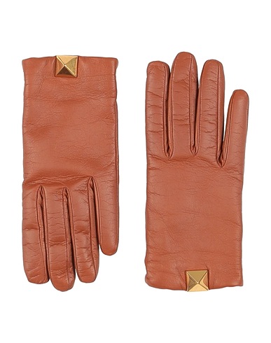 VALENTINO GARAVANI Gloves Tan Lambskin