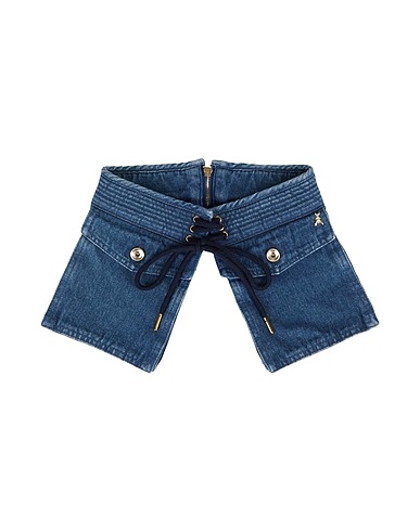 PATRIZIA PEPE Belt Blue 80% Cotton, 20% Polyester