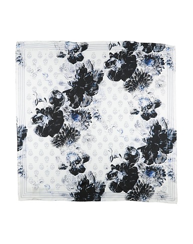 MCQUEEN Schals und Foulards BIANCO 100% Seide